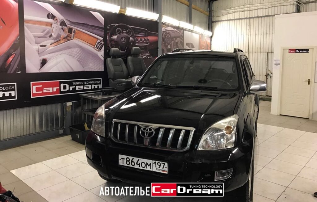 Перетяжка сидений TOYOTA LAND CRUISER PRADO 120