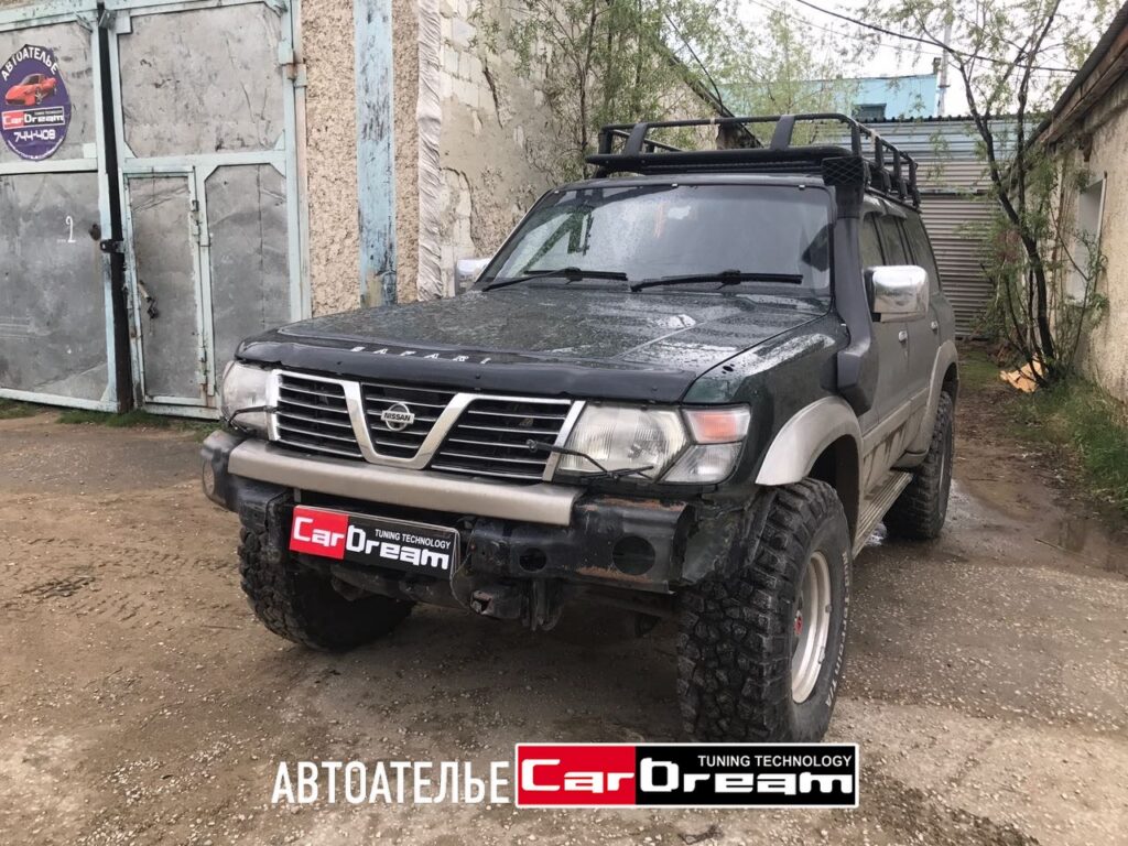 Перетяжка сидений Nissan Patrol