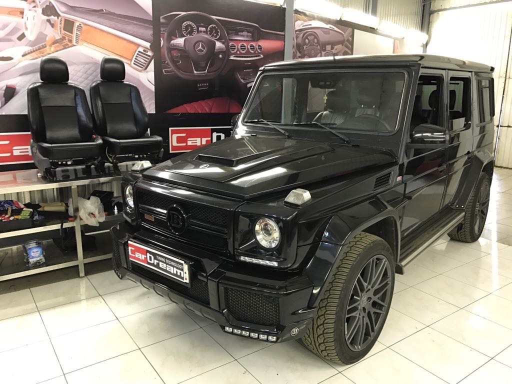 Перетяжка салона Mercedes-Benz G class