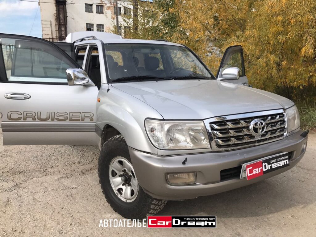 Перетяжка сидений Toyota Land Cruiser