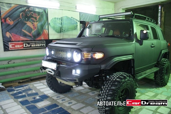 FJ CRUISER Кожаный салон автомобиля