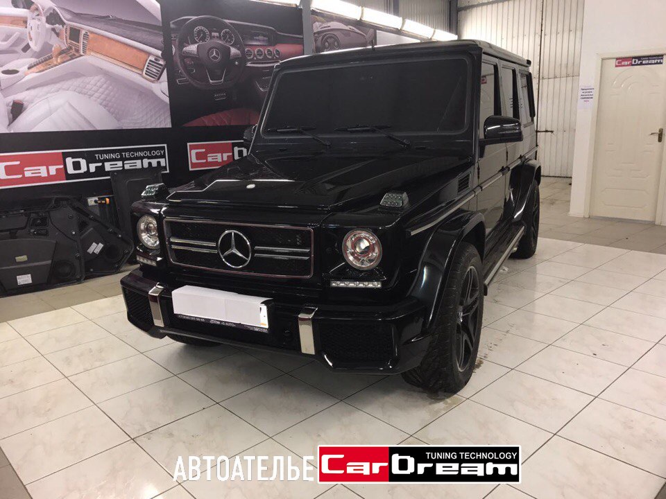 Перетяжка сидений Mercedes-Benz G-Class