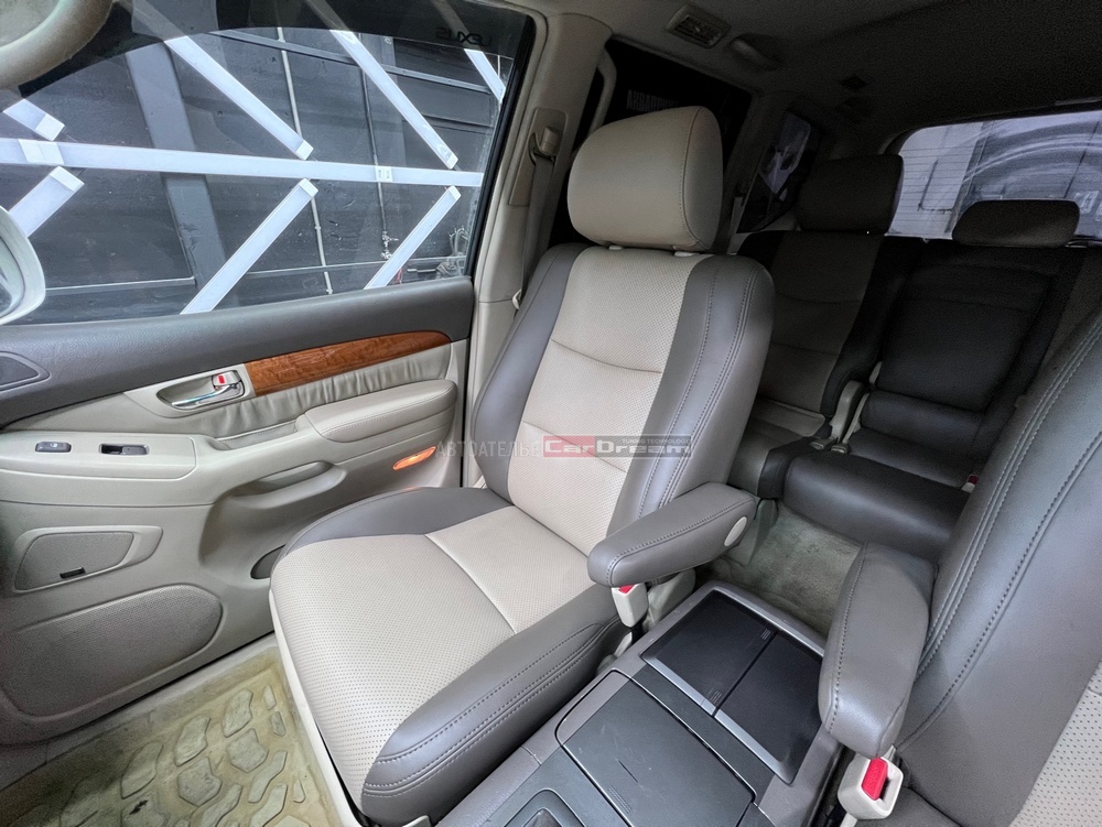 Перетяжка сидений кожей LEXUS GX 470