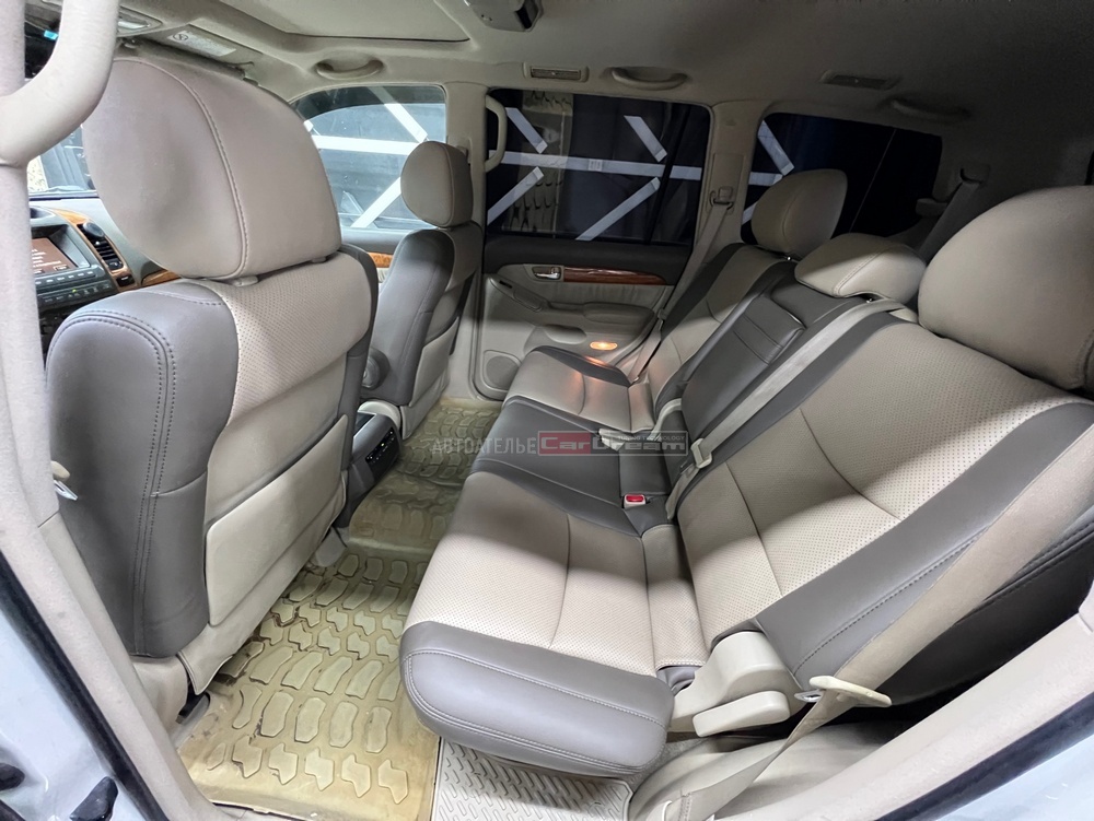 Перетяжка сидений кожей LEXUS GX 470